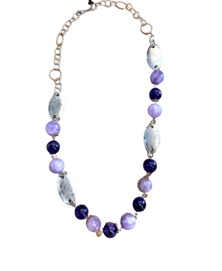 Collana Laura Bellini Donna in Argento Ametista GRAGLBAME - GRAGLBAME